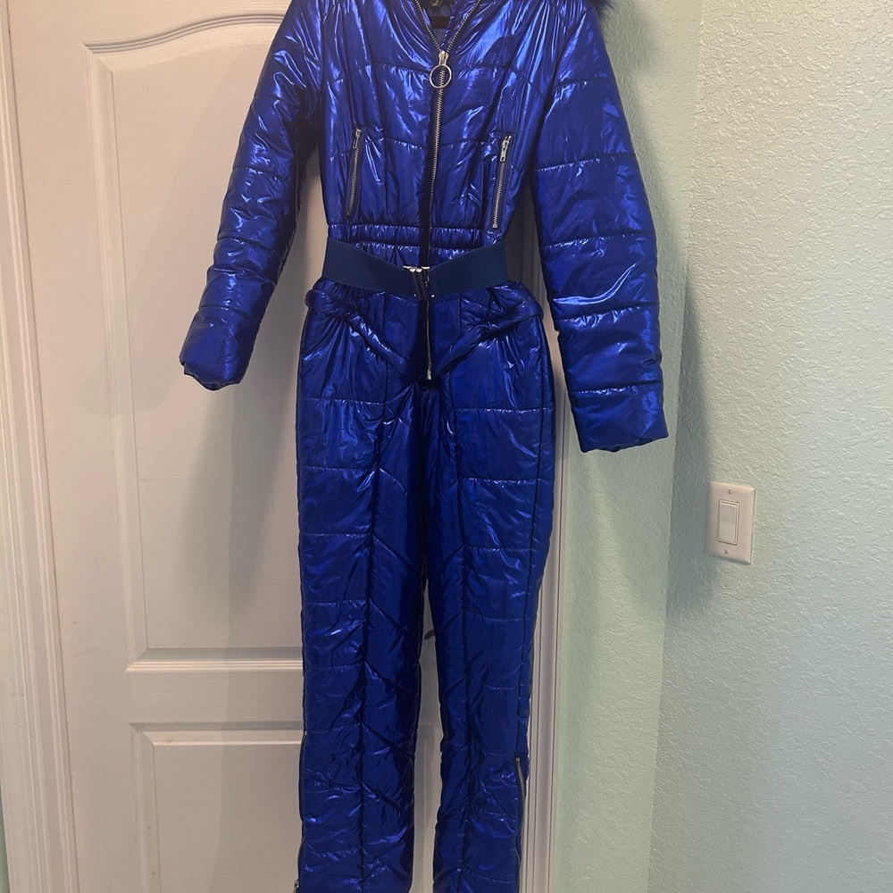 AMBIENT AVALANCHE METALLIC SNOWSUIT
